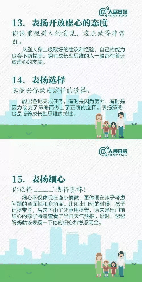 人民日報推薦！15個表揚孩子和10個懲戒孩子的科學(xué)方法