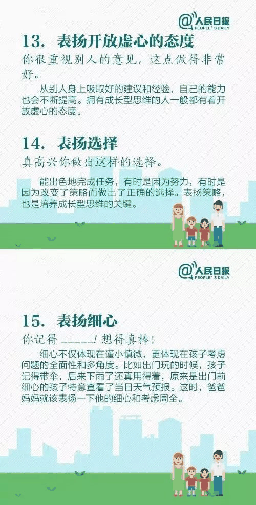 人民日報：15個表揚孩子和10個懲罰孩子的科學(xué)方法，轉給家長(cháng)！