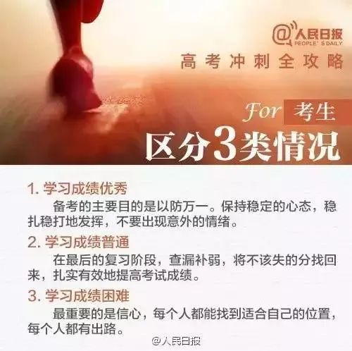 緻高三家長(cháng)：4月别瞎忙，5月不緊張，6月莫彷徨！