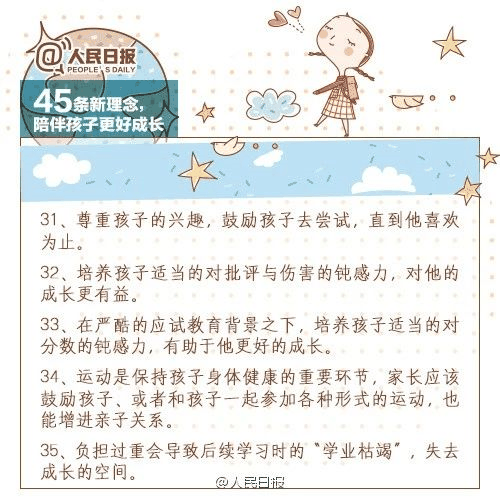 人民日報：45條陪伴孩子的新理念，值得收藏！