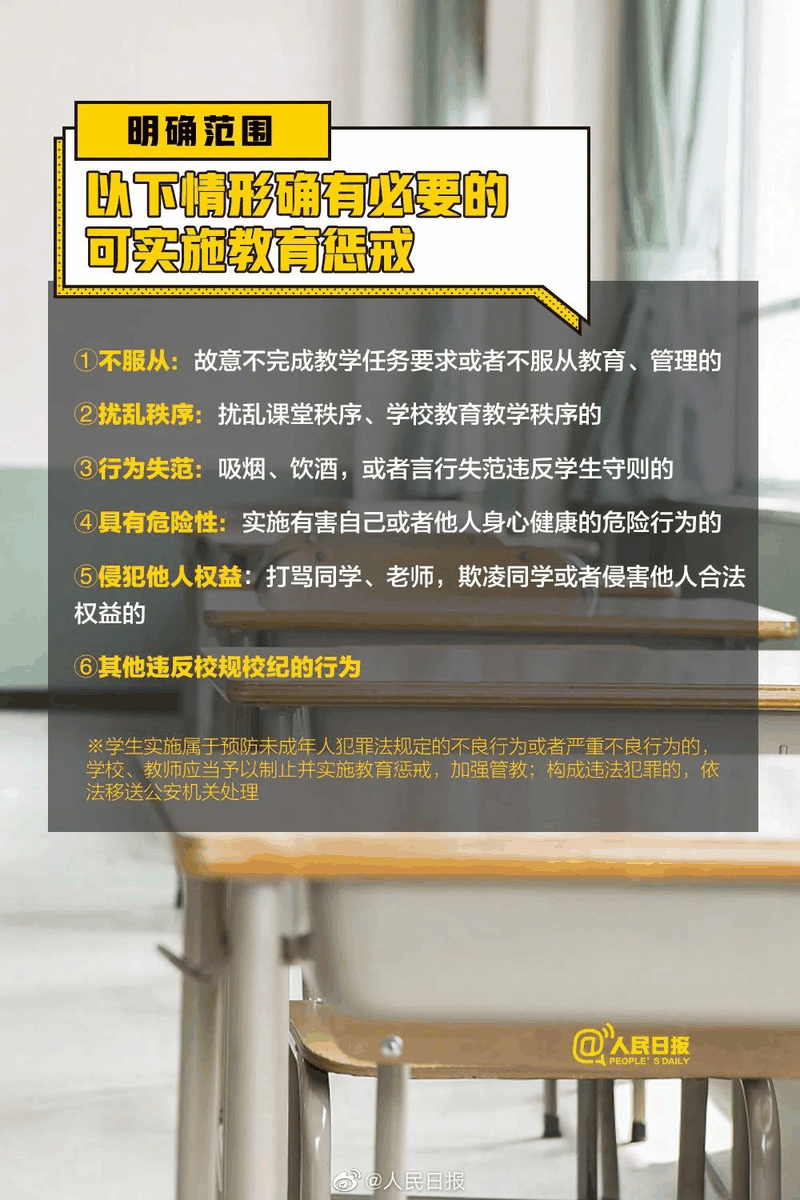 周知！《中小學(xué)教育懲戒規則（試行）》3月起(qǐ)實施，這(zhè)些要點須了解！